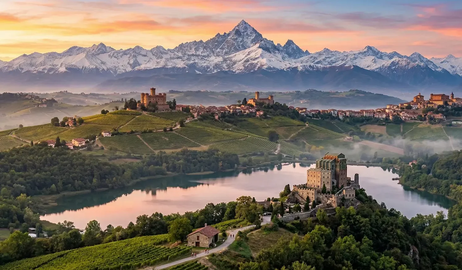 Vigneti in Piemonte per enoturismo